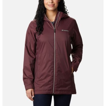 Columbia Switchback Lined Long, Chamarras Vino Para Mujer | 098263-KAR